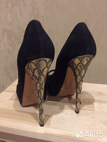 Туфли черные Casadei