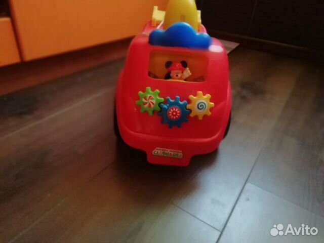 Каталка Kiddieland Пожарная машина Микки Маус