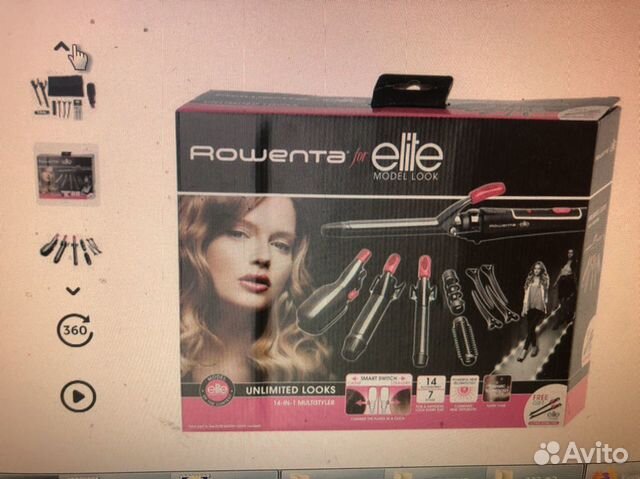 Плойка,щипцы для волос (мультистайлер Rovwenta) Плойка,щипцы для волос (мультистайлер Rovwenta)