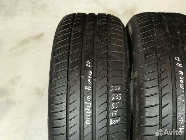 235/55/17 Michelin Primacy HP (5.5 mm) - 2 шт