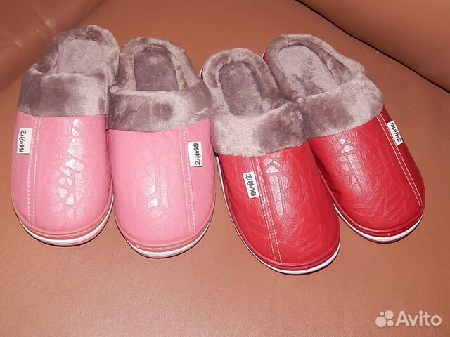 Тапочки домашние 2 цвета разм. 36-37-38 Тапочки домашние 2 цвета разм. 36-37-38