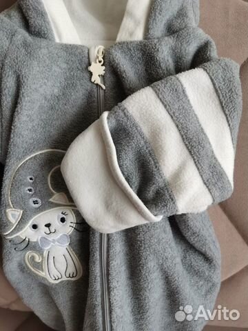 Флисовый комбинезон 68 размер