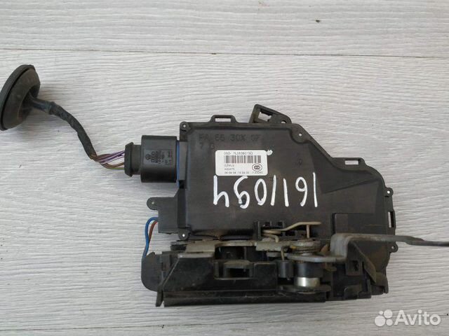 Замок задний левый 7L0839015D Skoda Octavia (A5 1Z