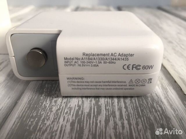 Блок питания для Apple macbook Magsafe 2 60w