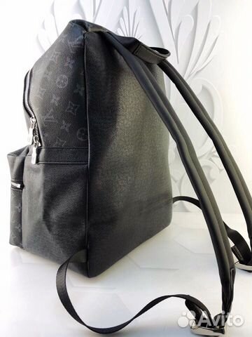 Новый мужской рюкзак кожа бренд Louis Vuitton Новый мужской рюкзак кожа бренд Louis Vuitton