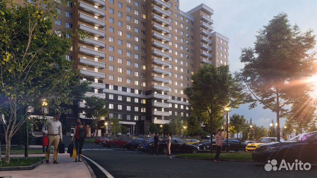 1-к квартира, 40.4 м², 20/22 эт.