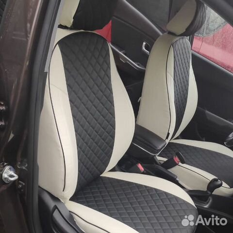 Авточехлы из экокожи для Kia Rio Киа Рио Авточехлы из экокожи для Kia Rio Киа Рио