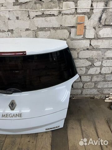 Крышка багажника Renault Megane 2 хэтчбек в сборе Крышка багажника Renault Megane 2 хэтчбек в сборе