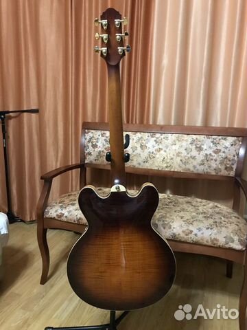 Гитара полуакустическая crafter SEG 480TM/VTG-V