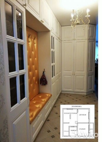 2-к квартира, 70 м², 3/15 эт.
