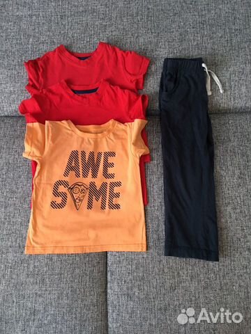 Пакет вещей на мальчика рост 104