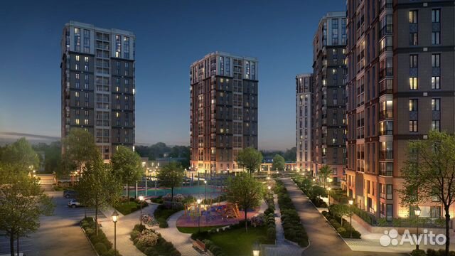 3-к квартира, 90.1 м², 16/17 эт.