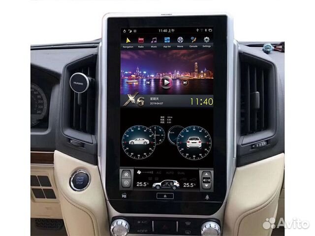 Магнитола Toyota Land Cruiser 200 Тесла ud2102