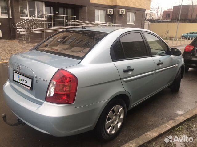 Hyundai Verna 1.6 МТ, 2007, 199 000 км