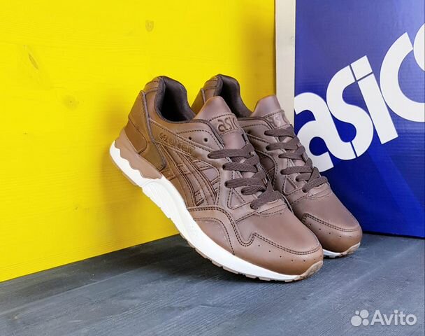 Asics кроссовки новые мужские коричневые Asics кроссовки новые мужские коричневые