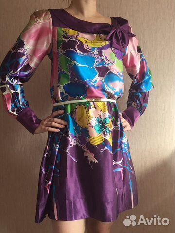 Платье женское шелковое новое Платье женское шелковое новое