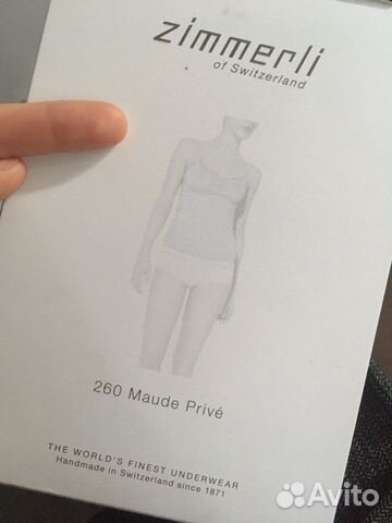 Маечка с кружевом / топ Zimmerli of Switzerland Маечка с кружевом / топ Zimmerli of Switzerland