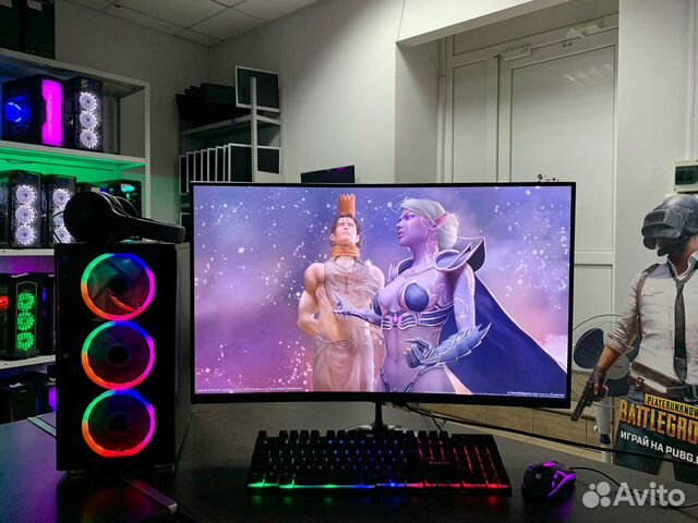 Игровой Ryzen 5 2600 GTX 1660 6GB 8GB SSD 240gb