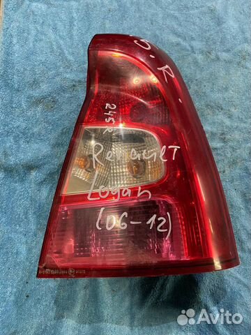 Фонарь задний правый Renault logan