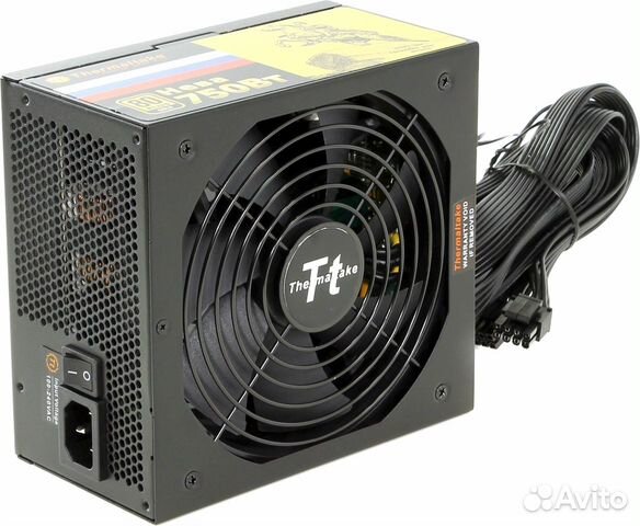 Золотой 750 Ватт Thermaltake нева (80 Plus Gold) Золотой 750 Ватт Thermaltake нева (80 Plus Gold)