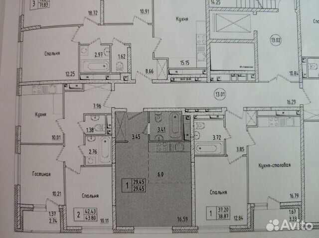 1-к квартира, 29.5 м², 8/8 эт. 1-к квартира, 29.5 м², 8/8 эт.