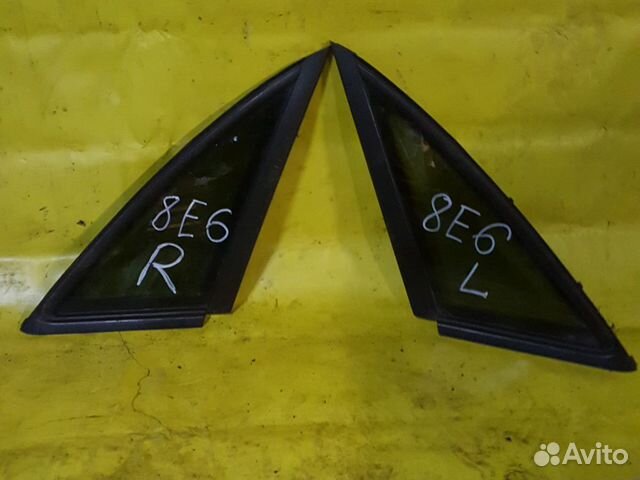 Стекло кузовное треугольник Аули А4 Б6 Б7 седан Стекло кузовное треугольник Аули А4 Б6 Б7 седан