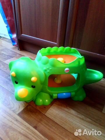 Fisher-Price Динозавр с шариками Fisher-Price Динозавр с шариками