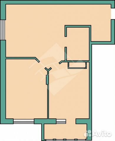 2-к квартира, 59.6 м², 14/17 эт.