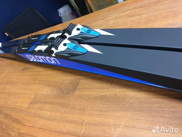 Новые беговые лыжи (с креплениями) Salomon s-max s
