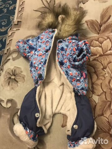 Тёплая курточка для собак купить на Зозу.ру - фотография № 2