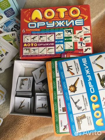 Игры настольные лото Игры настольные лото