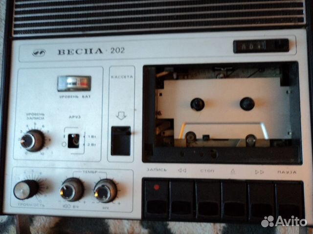 Магнитофон кассетный Весна-202