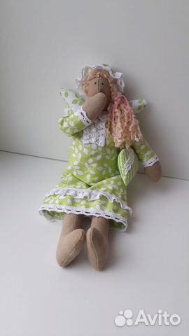 Кукла ручной работы в стиле Тильда