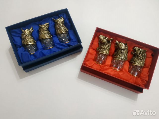 Набор рюмки перевертыши Звери