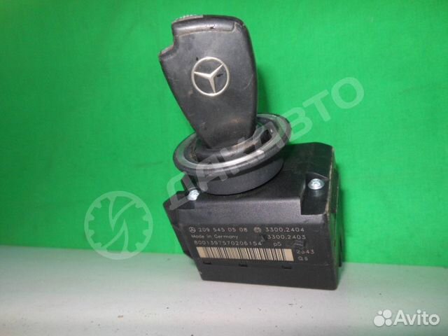 Замок зажигания (с ключом) Мерседес W203 2000-2006 Замок зажигания (с ключом) Мерседес W203 2000-2006