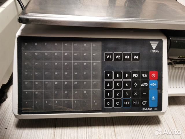 Торговые весы Digi SM-100 С печатью этикеток Торговые весы Digi SM-100 С печатью этикеток