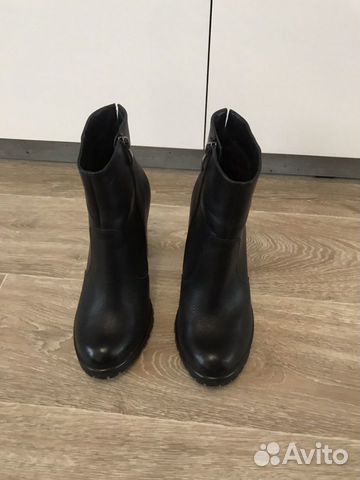 Ботильоны из натуральной кожи