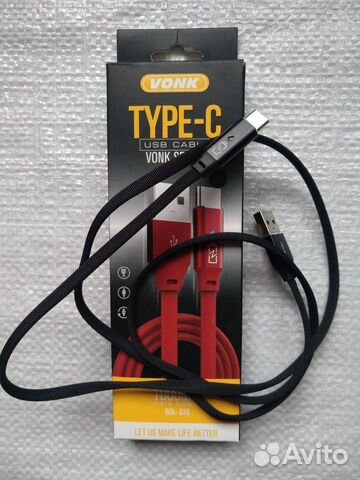 Отличный кабель Type-C с индикатором питания