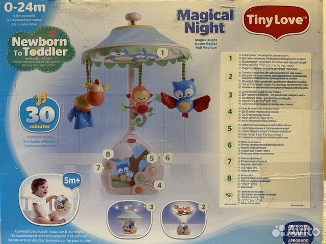 Мобиль Tiny Love magical night Мобиль Tiny Love magical night