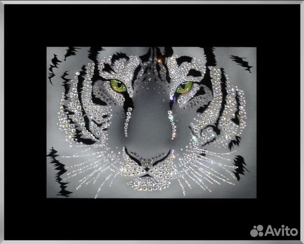 Картина Сваровски Swarovski «Тигр. Сила и власть» Картина Сваровски Swarovski «Тигр. Сила и власть»