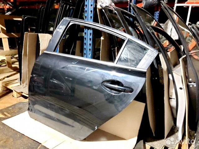 Дверь Mazda 6 GJ задняя левая Дверь Mazda 6 GJ задняя левая