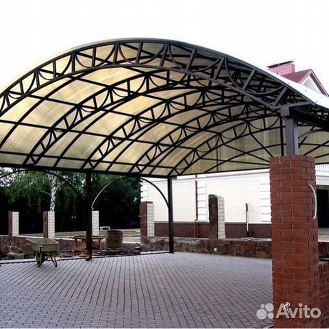 Навес к дому