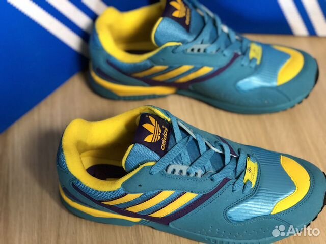 Новые кроссовки adidas zx 4000 голубые Новые кроссовки adidas zx 4000 голубые