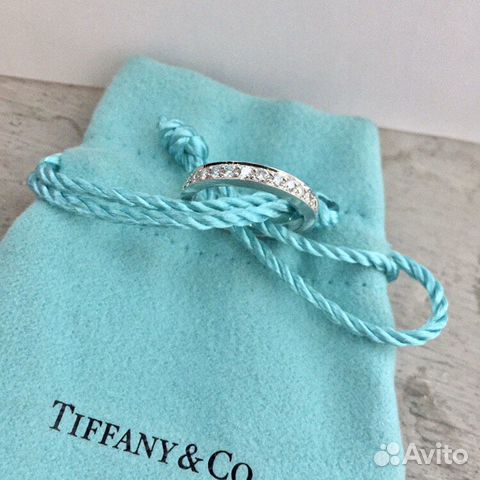 Кольцо Tiffany с бриллиантами оригинал