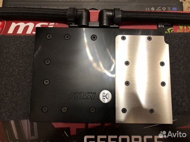 Водоблок EK WB MSI GTX 1080 Gaming X 8Gb Водоблок EK WB MSI GTX 1080 Gaming X 8Gb
