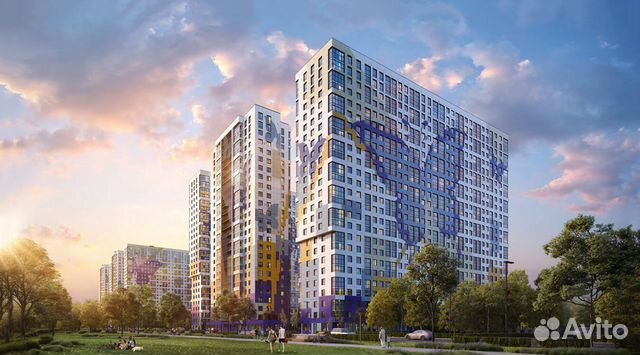Студия, 29.4 м², 5/25 эт. Студия, 29.4 м², 5/25 эт.