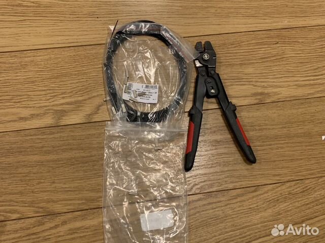 Линь для подводной охоты, зажимы и обжимное Линь для подводной охоты, зажимы и обжимное