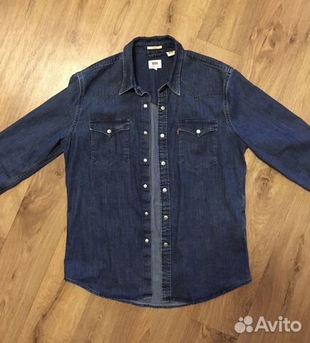 Мужская джинсовая рубашка Levi’s Мужская джинсовая рубашка Levi’s