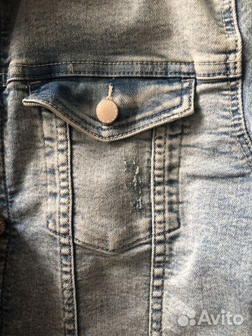 Куртка джинсовая детская голубая H&M