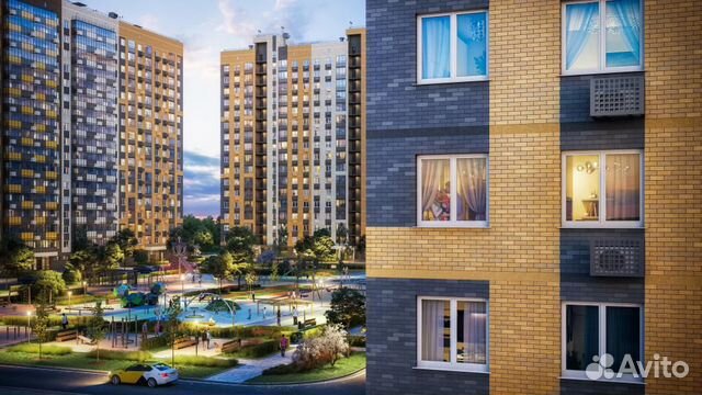 1-к квартира, 33.6 м², 6/17 эт. 1-к квартира, 33.6 м², 6/17 эт.
